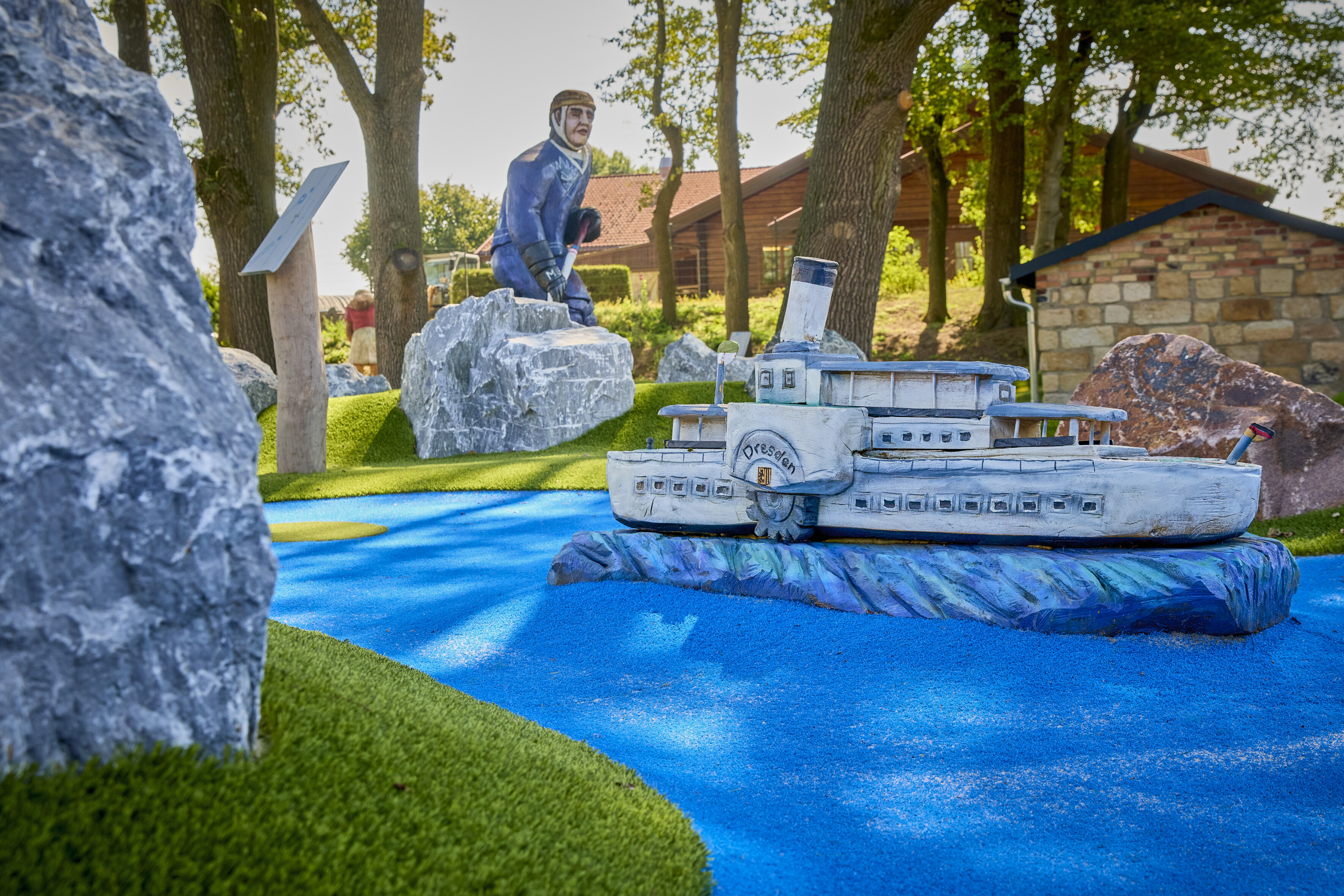 Minigolf in Dresden
